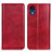 Handytasche Stand Schutzhülle Flip Leder Hülle N01P für Samsung Galaxy A03 Core Rot
