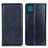 Handytasche Stand Schutzhülle Flip Leder Hülle N01P für Samsung Galaxy A22 5G Blau