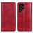 Handytasche Stand Schutzhülle Flip Leder Hülle N01P für Samsung Galaxy S21 Ultra 5G Rot