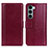 Handytasche Stand Schutzhülle Flip Leder Hülle N02P für Motorola Moto Edge S30 5G Rot