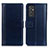 Handytasche Stand Schutzhülle Flip Leder Hülle N02P für Samsung Galaxy A15 4G Blau