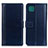 Handytasche Stand Schutzhülle Flip Leder Hülle N02P für Samsung Galaxy A22s 5G Blau