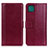Handytasche Stand Schutzhülle Flip Leder Hülle N02P für Samsung Galaxy A22s 5G Rot