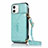 Handytasche Stand Schutzhülle Flip Leder Hülle N03 für Apple iPhone 12