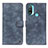 Handytasche Stand Schutzhülle Flip Leder Hülle N03P für Motorola Moto E20 Blau