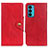Handytasche Stand Schutzhülle Flip Leder Hülle N03P für Motorola Moto Edge 20 5G Rot