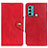 Handytasche Stand Schutzhülle Flip Leder Hülle N03P für Motorola Moto G60 Rot