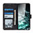 Handytasche Stand Schutzhülle Flip Leder Hülle N03P für Samsung Galaxy F13 4G