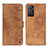 Handytasche Stand Schutzhülle Flip Leder Hülle N03P für Xiaomi Redmi Note 11 Pro 5G Braun