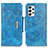 Handytasche Stand Schutzhülle Flip Leder Hülle N04P für Samsung Galaxy A53 5G Hellblau