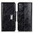 Handytasche Stand Schutzhülle Flip Leder Hülle N04P für Xiaomi Redmi Note 11 Pro 5G Schwarz
