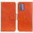 Handytasche Stand Schutzhülle Flip Leder Hülle N05P für Nokia G310 5G Orange