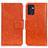 Handytasche Stand Schutzhülle Flip Leder Hülle N05P für Oppo Find X5 Lite 5G Orange