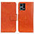 Handytasche Stand Schutzhülle Flip Leder Hülle N05P für Oppo Reno7 4G Orange