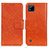 Handytasche Stand Schutzhülle Flip Leder Hülle N05P für Realme C20 Orange