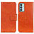 Handytasche Stand Schutzhülle Flip Leder Hülle N05P für Samsung Galaxy F13 4G Orange