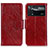 Handytasche Stand Schutzhülle Flip Leder Hülle N05P für Xiaomi Redmi Note 11E Pro 5G Rot