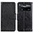 Handytasche Stand Schutzhülle Flip Leder Hülle N05P für Xiaomi Redmi Note 11E Pro 5G Schwarz