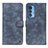 Handytasche Stand Schutzhülle Flip Leder Hülle N06P für Motorola Moto Edge S Pro 5G Blau