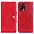 Handytasche Stand Schutzhülle Flip Leder Hülle N06P für Oppo F19 Rot