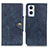 Handytasche Stand Schutzhülle Flip Leder Hülle N06P für Oppo Reno8 Lite 5G Blau