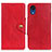 Handytasche Stand Schutzhülle Flip Leder Hülle N06P für Samsung Galaxy A03 Core Rot