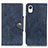 Handytasche Stand Schutzhülle Flip Leder Hülle N06P für Samsung Galaxy A23s Blau