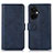 Handytasche Stand Schutzhülle Flip Leder Hülle N08P für OnePlus Nord CE 3 5G Blau