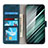 Handytasche Stand Schutzhülle Flip Leder Hülle N08P für Samsung Galaxy F13 4G