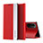 Handytasche Stand Schutzhülle Flip Leder Hülle Q01H für Xiaomi Mi 11i 5G Rot