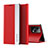 Handytasche Stand Schutzhülle Flip Leder Hülle Q01H für Xiaomi Poco X5 5G Rot