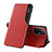 Handytasche Stand Schutzhülle Flip Leder Hülle Q02H für Xiaomi Mi 11T 5G Rot