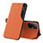 Handytasche Stand Schutzhülle Flip Leder Hülle Q02H für Xiaomi Mi 11T Pro 5G Orange