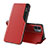 Handytasche Stand Schutzhülle Flip Leder Hülle Q02H für Xiaomi Poco C50 Rot