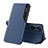 Handytasche Stand Schutzhülle Flip Leder Hülle Q02H für Xiaomi Poco F4 GT 5G Blau