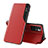 Handytasche Stand Schutzhülle Flip Leder Hülle Q02H für Xiaomi Redmi 10 4G Rot
