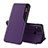 Handytasche Stand Schutzhülle Flip Leder Hülle Q02H für Xiaomi Redmi 10A 4G Violett