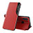 Handytasche Stand Schutzhülle Flip Leder Hülle QH1 für Samsung Galaxy M11 Rot