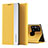 Handytasche Stand Schutzhülle Flip Leder Hülle QH1 für Samsung Galaxy M31 Gelb