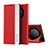 Handytasche Stand Schutzhülle Flip Leder Hülle QH2 für Huawei Honor Magic6 Lite 5G Rot