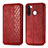 Handytasche Stand Schutzhülle Flip Leder Hülle S01D für Samsung Galaxy A21 European Rot