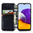 Handytasche Stand Schutzhülle Flip Leder Hülle S01D für Samsung Galaxy A22 5G