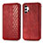 Handytasche Stand Schutzhülle Flip Leder Hülle S01D für Samsung Galaxy A32 4G Rot