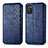 Handytasche Stand Schutzhülle Flip Leder Hülle S01D für Samsung Galaxy F02S SM-E025F Blau
