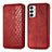 Handytasche Stand Schutzhülle Flip Leder Hülle S01D für Samsung Galaxy F23 5G Rot