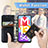 Handytasche Stand Schutzhülle Flip Leder Hülle S01D für Samsung Galaxy M13 5G