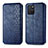 Handytasche Stand Schutzhülle Flip Leder Hülle S01D für Samsung Galaxy M80S Blau