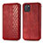 Handytasche Stand Schutzhülle Flip Leder Hülle S01D für Samsung Galaxy Note 10 Lite Rot