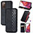 Handytasche Stand Schutzhülle Flip Leder Hülle S01D für Samsung Galaxy S20 FE 4G