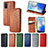 Handytasche Stand Schutzhülle Flip Leder Hülle S01D für Samsung Galaxy S20 Plus